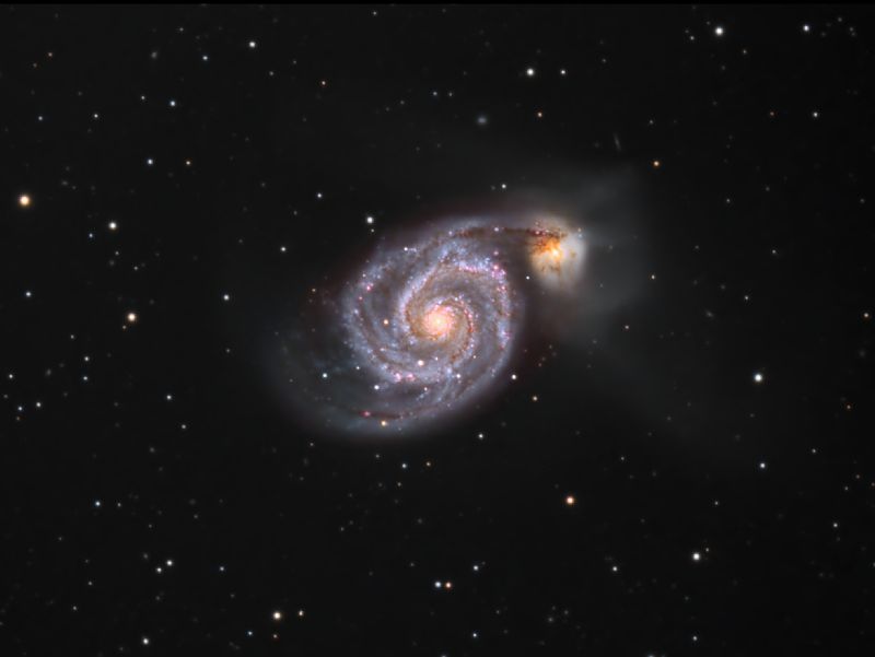M51-Whirlpool Galaxy