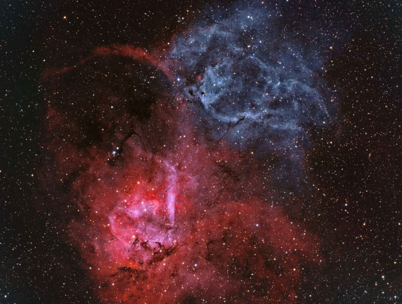 Sh2-132-Lion Nebula